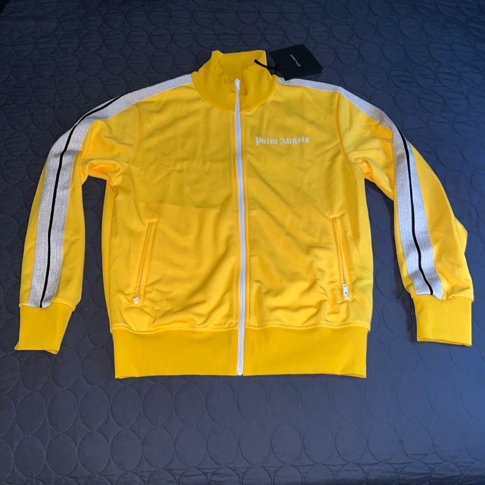 Palm Angels Yellow Track Jacket